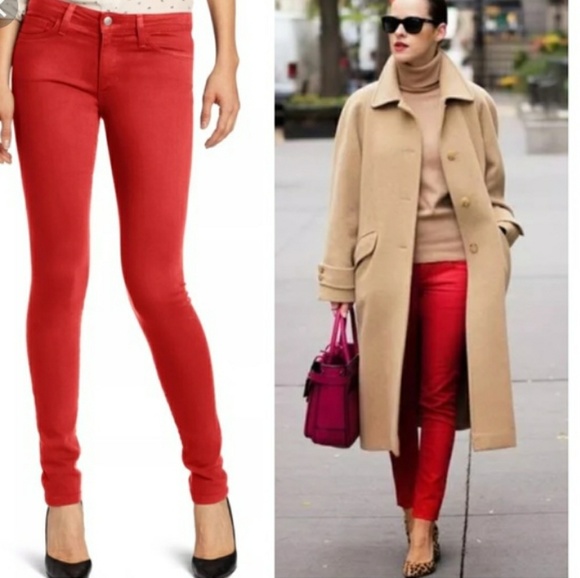 Joe's Jeans Denim - Joe's Red Skinny Jeans